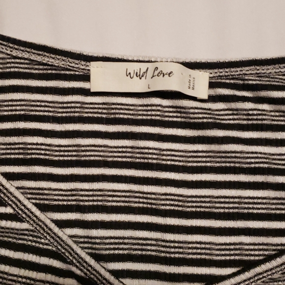 Wild Love Striped Shirt - Picture 2 of 2